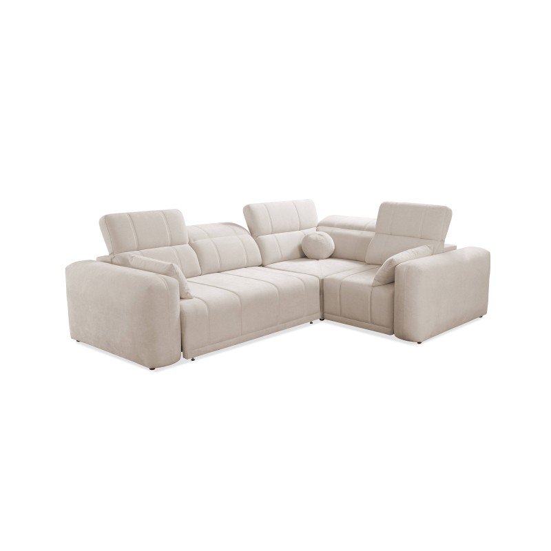 Narożnik Luxor II z funkcją spania tkanina Wind 02