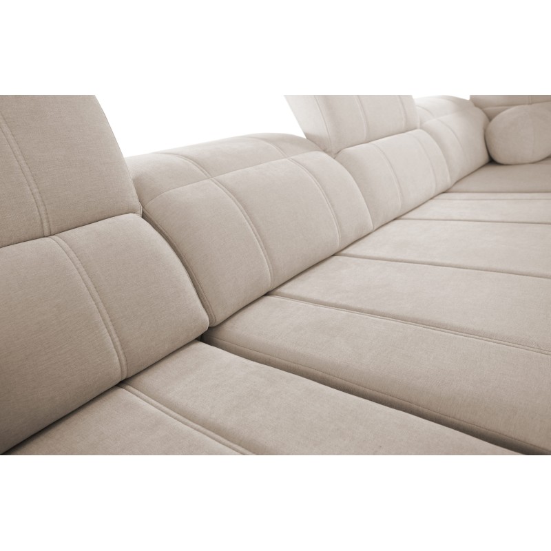 Narożnik Luxor II z funkcją spania tkanina Wind 02