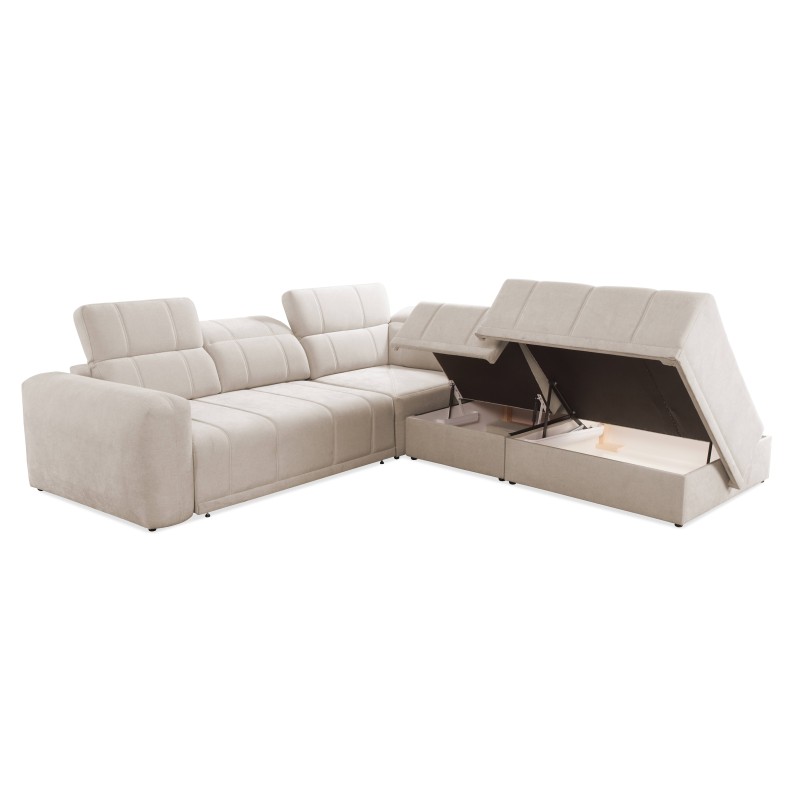 Narożnik Luxor IX z funkcją spania tkanina Wind 05 Narożnik Luxor IX z funkcją spania tkanina Wind 05