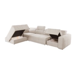 Naroznik Luxor XI z funkcją spania tkanina Wind 05 Naroznik Luxor XI z funkcją spania tkanina Wind 05