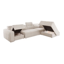 Naroznik Luxor XI z funkcją spania tkanina Wind 05 Naroznik Luxor XI z funkcją spania tkanina Wind 05