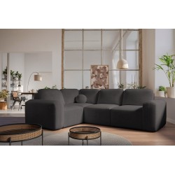 Narożnik Monaco II z funkcją spania tkanina Velo 635