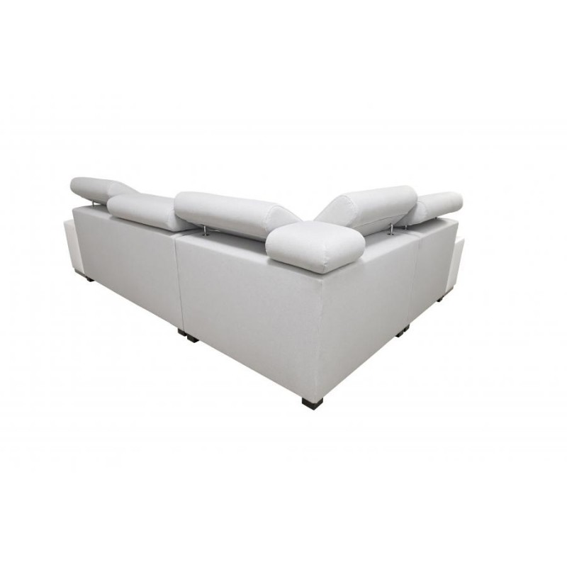 Narożnik Napoli II z funkcją spania oraz otwieranym barkiem Tkanina Amor Velvet 4311 + Ecoskóra Narożnik Napoli II z funkcją spania oraz otwieranym barkiem Tkanina Amor Velvet 4311 + Ecoskóra