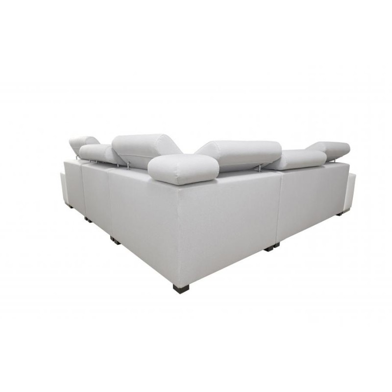 Narożnik Napoli III z funkcją spania oraz otwieranym barkiem Tkanina Luxo 6601 + Ecoskóra Narożnik Napoli III z funkcją spania oraz otwieranym barkiem Tkanina Luxo 6601 + Ecoskóra