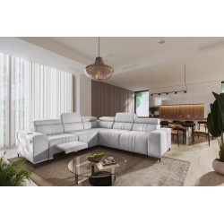 Narożnik Verona III Mix z funkcją spania oraz funkcją relax manualna tkanian Vena 3