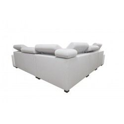 Narożnik Napoli III z funkcją spania oraz otwieranym barkiem Tkanina Amor Velvet 4304 + Ecoskóra Narożnik Napoli III z funkcją spania oraz otwieranym barkiem Tkanina Amor Velvet 4304 + Ecoskóra