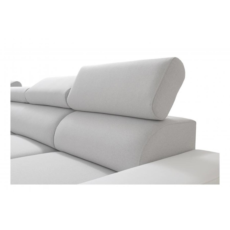 Narożnik Napoli III z funkcją spania oraz otwieranym barkiem Tkanina Amor Velvet 4304 + Ecoskóra Narożnik Napoli III z funkcją spania oraz otwieranym barkiem Tkanina Amor Velvet 4304 + Ecoskóra