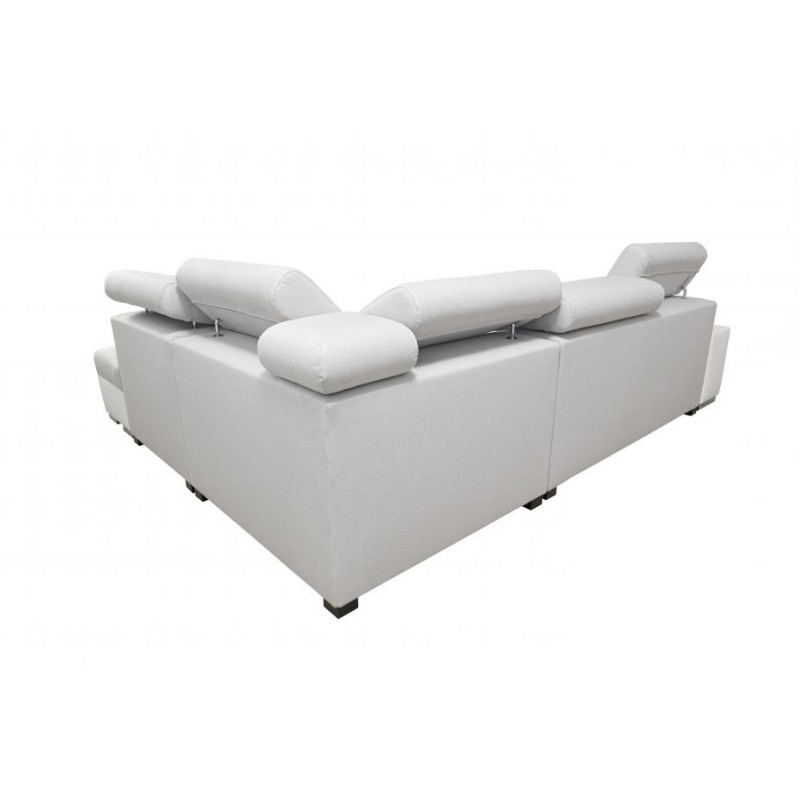 Narożnik Napoli III z funkcją spania oraz otwieranym barkiem Tkanina Luxo 6601 + Ecoskóra Narożnik Napoli III z funkcją spania oraz otwieranym barkiem Tkanina Luxo 6601 + Ecoskóra