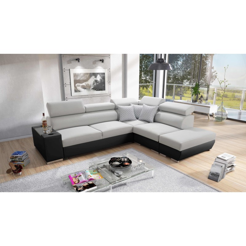 Narożnik Napoli III z funkcją spania - elegancja i funkcjonalność w jednym Narożnik Napoli III z funkcją spania - elegancja i funkcjonalność w jednym
