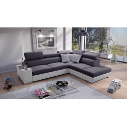 Napoli III corner sofa with sleeping function - elegance and functionality in one