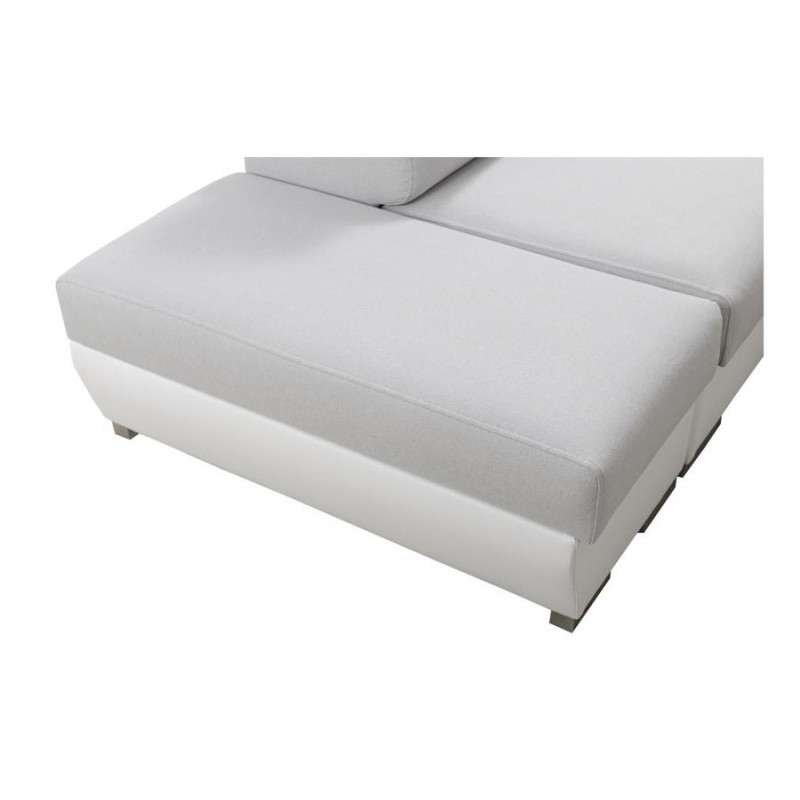 Narożnik Napoli III z funkcją spania oraz otwieranym barkiem Tkanina Luxo 6601 + Ecoskóra Narożnik Napoli III z funkcją spania oraz otwieranym barkiem Tkanina Luxo 6601 + Ecoskóra