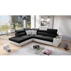 Napoli III corner sofa with sleeping function - elegance and functionality in one