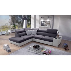 Napoli III corner sofa with sleeping function - elegance and functionality in one