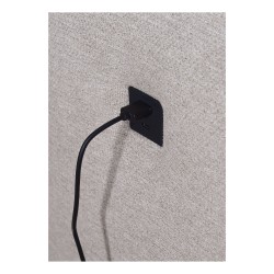 Narożnik Venna I mini z funkcją spania i portem USB w tkaninie Plusz, Avra 14 Narożnik Venna I mini z funkcją spania i portem USB w tkaninie Plusz, Avra 14
