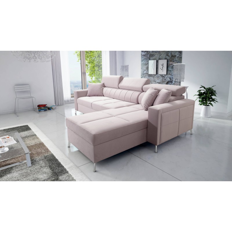 Narożnik Oslo I Maxi z funkcją spania Velvet, Jaguar 2170 | Fantastyczny komfort i styl w Twoim domu Narożnik Oslo I Maxi z funkcją spania Velvet, Jaguar 2170 | Fantastyczny komfort i styl w Twoim domu