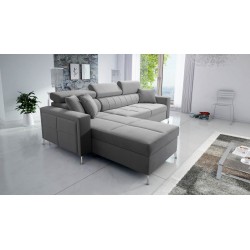 Narożnik Oslo I Maxi z funkcją spania Velvet, Jaguar 2167 | Fantastyczny komfort i styl w Twoim domu