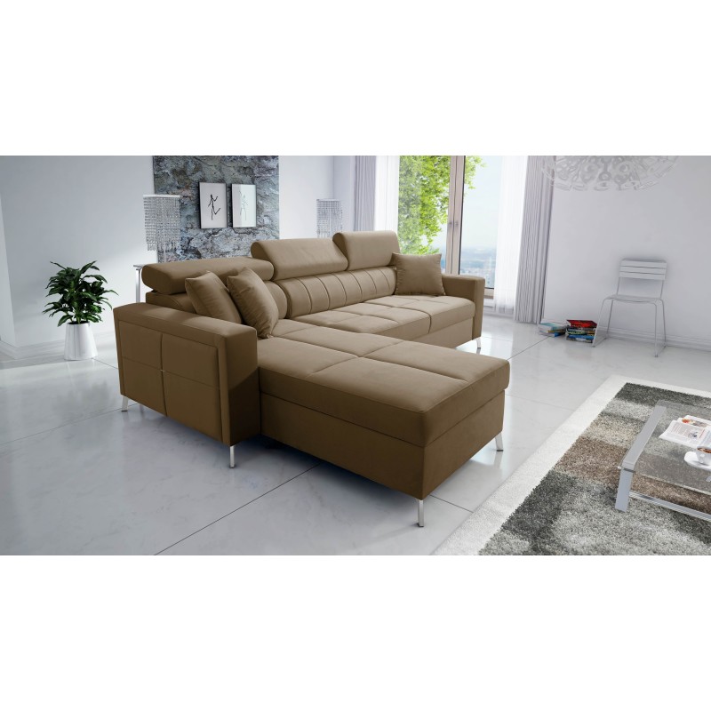 Narożnik Oslo I Maxi z funkcją spania Velvet, Jaguar 2177 | Fantastyczny komfort i styl w Twoim domu Narożnik Oslo I Maxi z funkcją spania Velvet, Jaguar 2177 | Fantastyczny komfort i styl w Twoim domu