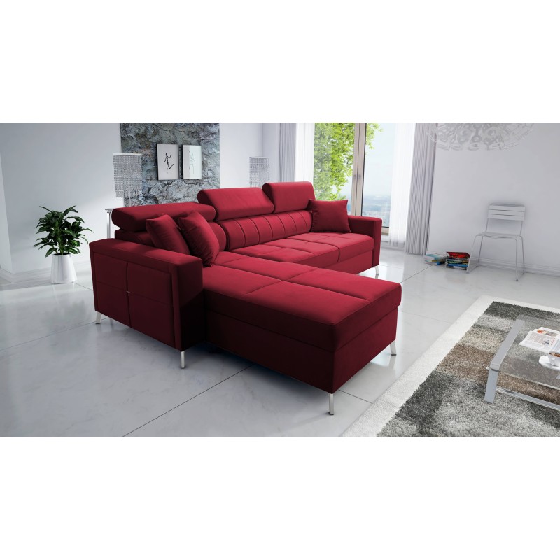 Narożnik Oslo I Maxi z funkcją spania Velvet, Jaguar 2181 | Fantastyczny komfort i styl w Twoim domu Narożnik Oslo I Maxi z funkcją spania Velvet, Jaguar 2181 | Fantastyczny komfort i styl w Twoim domu