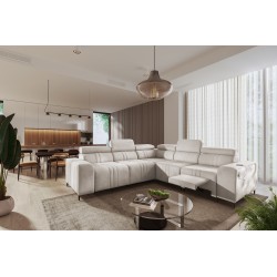 Narożnik Verona III Mix z funkcją spania oraz funkcją relax manualna tkanian Vena 9