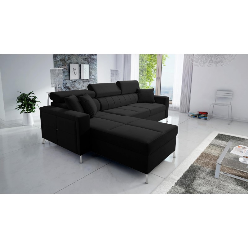 Narożnik Oslo I Maxi z funkcją spania Velvet, Jaguar 2183 | Fantastyczny komfort i styl w Twoim domu Narożnik Oslo I Maxi z funkcją spania Velvet, Jaguar 2183 | Fantastyczny komfort i styl w Twoim domu