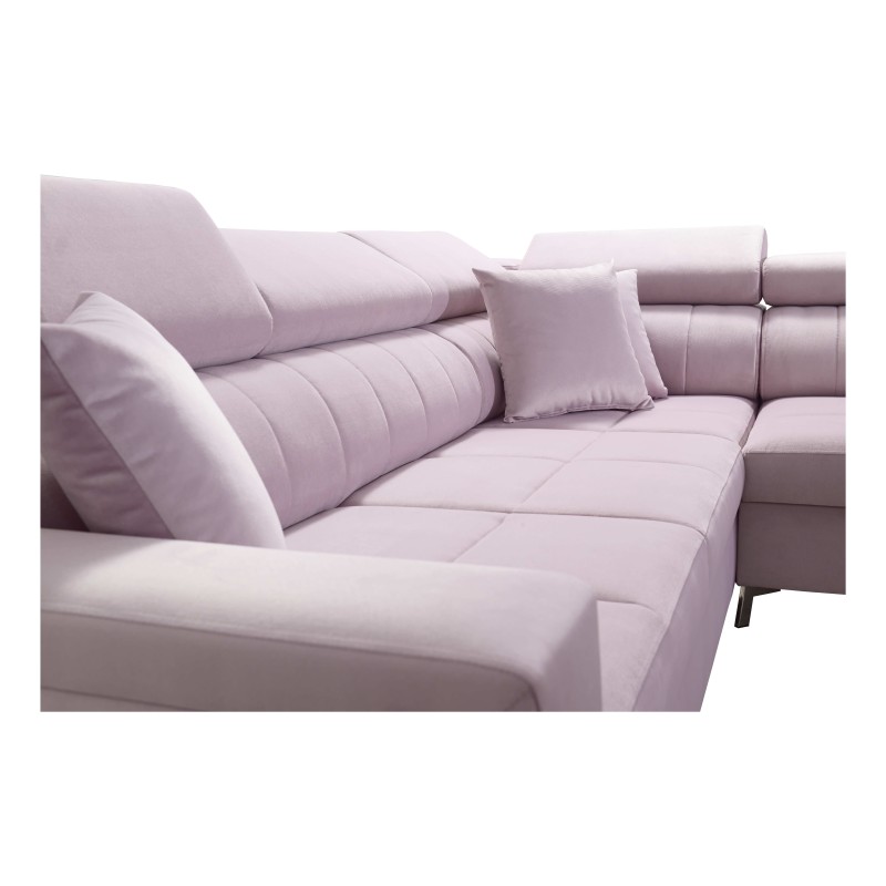 Oslo II Corner Sofa with Sleeping Function and Velvet Bedding Storage, Jaguar 2186 | Comfort and Functionality at the Highest Le Oslo II Corner Sofa with Sleeping Function and Velvet Bedding Storage, Jaguar 2186 | Comfort and Functionality at the Highest Le