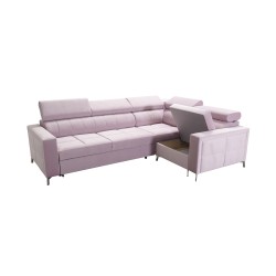 Oslo II Corner Sofa with Sleeping Function and Velvet Bedding Storage, Jaguar 2186 | Comfort and Functionality at the Highest Le Oslo II Corner Sofa with Sleeping Function and Velvet Bedding Storage, Jaguar 2186 | Comfort and Functionality at the Highest Le