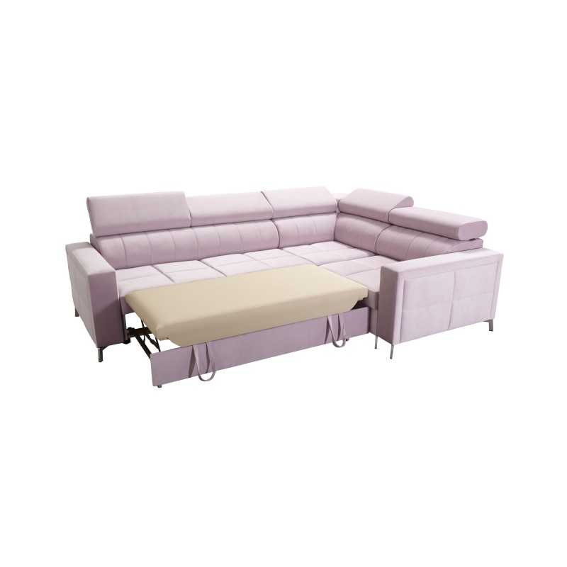 Oslo II Corner Sofa with Sleeping Function and Velvet Bedding Storage, Jaguar 2191 | Comfort and Functionality at the Highest Le Oslo II Corner Sofa with Sleeping Function and Velvet Bedding Storage, Jaguar 2191 | Comfort and Functionality at the Highest Le