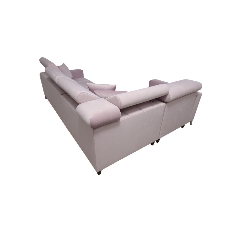 Oslo II corner sofa with sleeping function and bedding storage Velvet, Jaguar 2181 | Comfort and functionality at the highest le Oslo II corner sofa with sleeping function and bedding storage Velvet, Jaguar 2181 | Comfort and functionality at the highest le