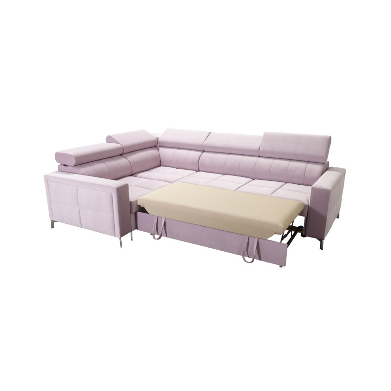 Oslo II Corner Sofa with Sleeping Function and Velvet Bedding Storage, Jaguar 2186 | Comfort and Functionality at the Highest Le Oslo II Corner Sofa with Sleeping Function and Velvet Bedding Storage, Jaguar 2186 | Comfort and Functionality at the Highest Le