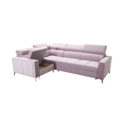 Oslo II Corner Sofa with Sleeping Function and Velvet Bedding Storage, Jaguar 2191 | Comfort and Functionality at the Highest Le Oslo II Corner Sofa with Sleeping Function and Velvet Bedding Storage, Jaguar 2191 | Comfort and Functionality at the Highest Le