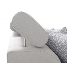 Narożnik Napoli I mini z funkcją spania i barkiem - Welur, Amor Velvet 4304 + Ecoskóra Narożnik Napoli I mini z funkcją spania i barkiem - Welur, Amor Velvet 4304 + Ecoskóra