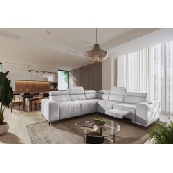 Narożnik Verona III Mix z funkcją spania oraz funkcją relax manualna tkanian Vena 3