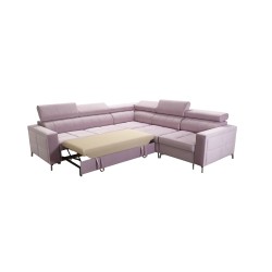 Oslo IV corner sofa with sleeping function and bedding storage Velvet, Jaguar 2186 Oslo IV corner sofa with sleeping function and bedding storage Velvet, Jaguar 2186