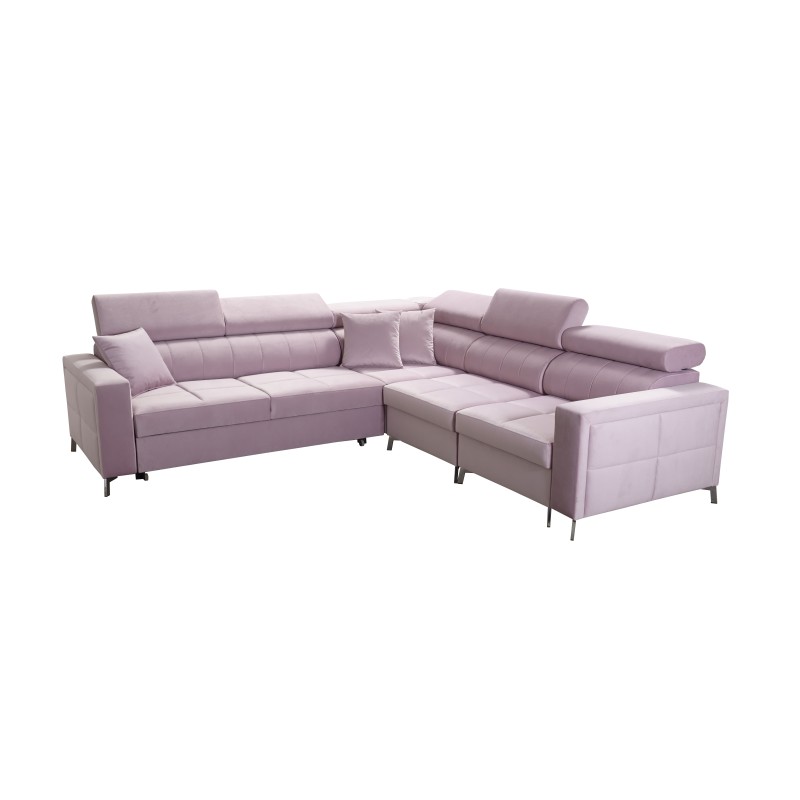 Oslo IV corner sofa with sleeping function and bedding storage Velvet, Jaguar 2186 Oslo IV corner sofa with sleeping function and bedding storage Velvet, Jaguar 2186
