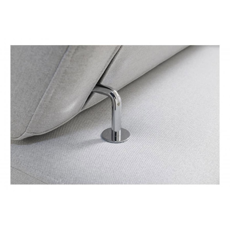 Narożnik Napoli II z funkcją spania i barkiem - Welur, Amor Velvet 4314 + Ecoskóra + Ecoskóra