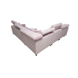 Oslo IV corner sofa with sleeping function and bedding storage Velvet, Jaguar 2181 Oslo IV corner sofa with sleeping function and bedding storage Velvet, Jaguar 2181