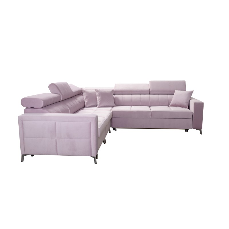 Oslo IV corner sofa with sleeping function and bedding storage Velvet, Jaguar 2181 Oslo IV corner sofa with sleeping function and bedding storage Velvet, Jaguar 2181