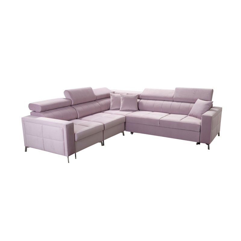 Oslo IV corner sofa with sleeping function and bedding storage Velvet, Jaguar 2181 Oslo IV corner sofa with sleeping function and bedding storage Velvet, Jaguar 2181