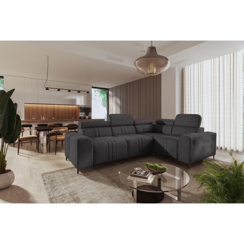 Narożnik Verona II z funkcją spania tkanina Vena 20 Narożnik Verona II z funkcją spania tkanina Vena 20