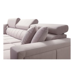 Narożnik Oslo I mini z funkcją spania oraz pojemnikiem na pościel tkanina Jaguar 2183