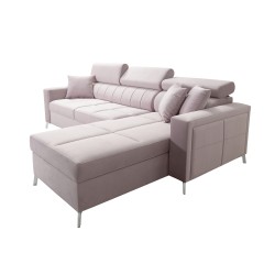 Narożnik Oslo I mini z funkcją spania oraz pojemnikiem na pościel tkanina Jaguar 2191