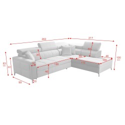 Narożnik Oslo III mini - elegancki i praktyczny mebel z funkcją spania Narożnik Oslo III mini - elegancki i praktyczny mebel z funkcją spania