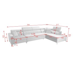 Oslo X Maxi Corner Sofa with Sleeping Function – Luxury and Functionality in One Oslo X Maxi Corner Sofa with Sleeping Function – Luxury and Functionality in One