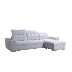 Prisma I corner sofa with a sleeping function and USB port - comfort and elegance in one. Prisma I corner sofa with a sleeping function and USB port - comfort and elegance in one.