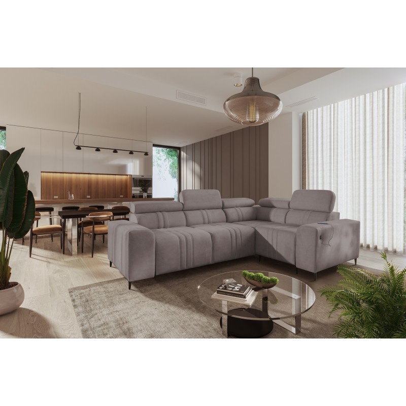 Verona II corner sofa with a sleeping function - elegance and functionality in one Verona II corner sofa with a sleeping function - elegance and functionality in one