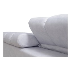 Narożnik Prisma II z funkcją spania, portem usb oraz pojemnikiem na pościel tkanina Terra 75