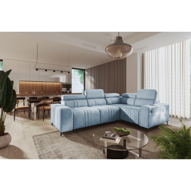 Verona II corner sofa with a sleeping function - elegance and functionality in one Verona II corner sofa with a sleeping function - elegance and functionality in one