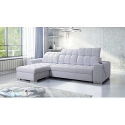 Prisma I corner sofa with a sleeping function and USB port - comfort and elegance in one. Prisma I corner sofa with a sleeping function and USB port - comfort and elegance in one.