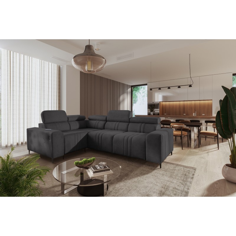 Narożnik Verona II z funkcją spania tkanina Vena 20 Narożnik Verona II z funkcją spania tkanina Vena 20