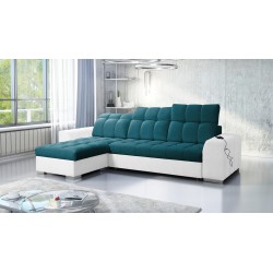 Prisma I corner sofa with a sleeping function and USB port - comfort and elegance in one. Prisma I corner sofa with a sleeping function and USB port - comfort and elegance in one.